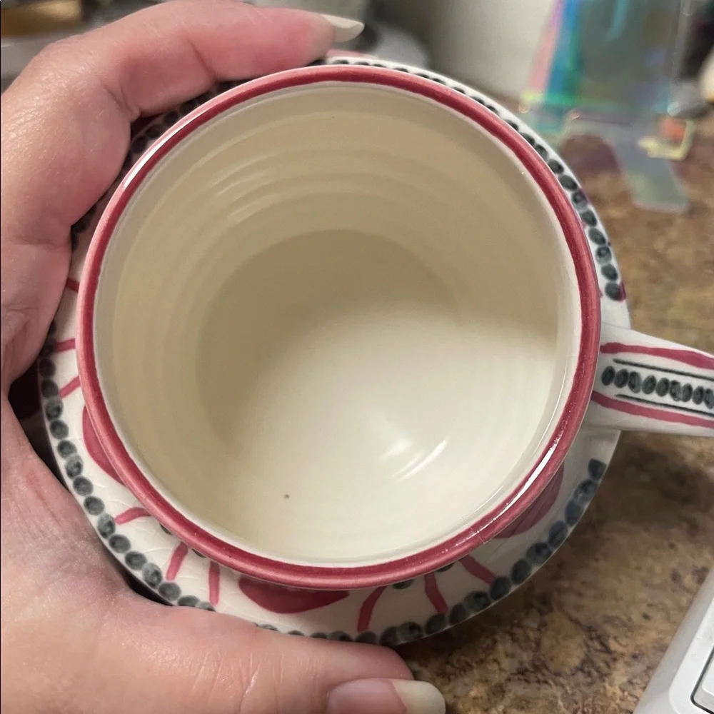 Anthropologie Multicolored Mug